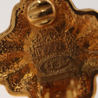 Chanel Vintage CC Earrings Metal