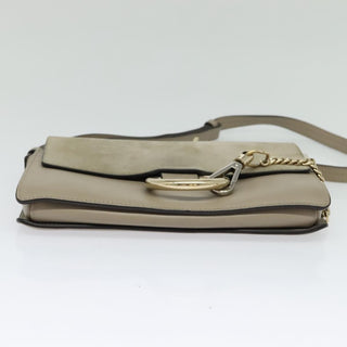 Chloe Faye Shoulder Bag Leather and Suede