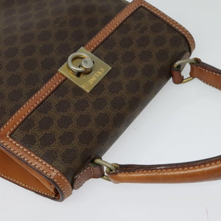 Celine Triomphe vintage handbag Macadam canvas