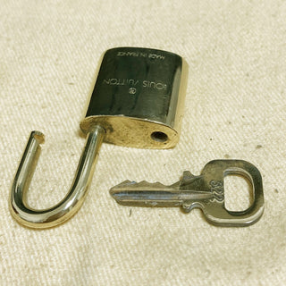 Louis Vuitton Cadenas Bag Charm Gold-plated