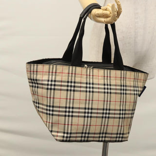 Burberry Nova Check Tote Nylon