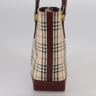 Burberry Nova Check Tote canvas check pattern