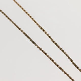 Christian Dior CD Pendant Necklace Gold-plated