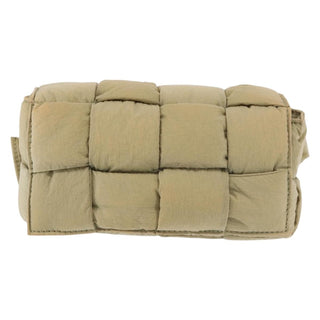 Bottega Veneta Padded Tech Cassette Crossbody Bag Intrecciato Nylon