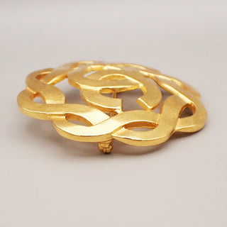 Chanel Vintage CC Logo Brooch Metal