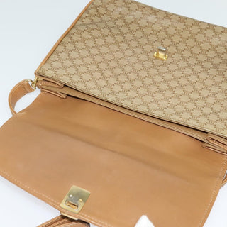 Celine Macadam Shoulder Bag PVC Leather