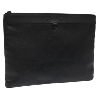 Louis Vuitton Discovery Pochette Monogram Shadow Leather