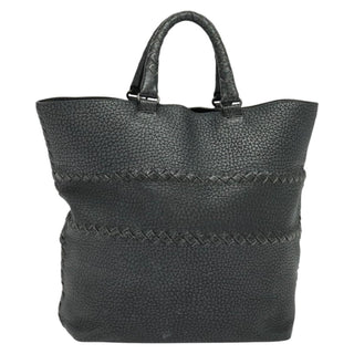 Bottega Veneta Shopping Tote Leather with Intrecciato Detail
