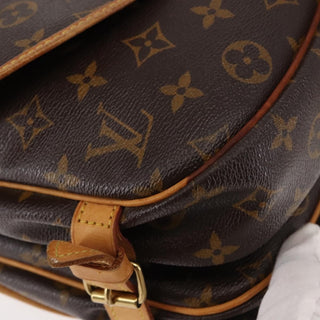 Louis Vuitton Saumur Handbag Monogram Canvas