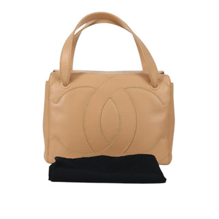 Chanel CC Stitch Tote Lambskin