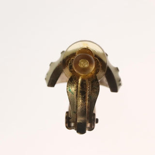 Chanel Vintage CC Clip-On Earrings Metal