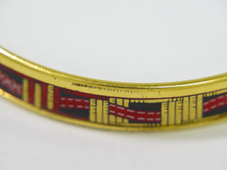 Hermes Enamel Bracelet Metal and enamel