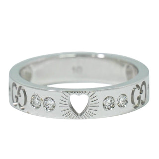 Gucci Icon Ring 18K White Gold