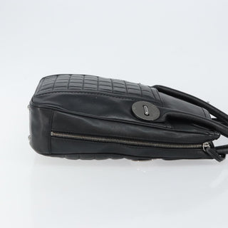 Chanel Vintage Button Tote Quilted Caviar