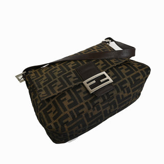 Fendi Mamma Baguette Zucca canvas