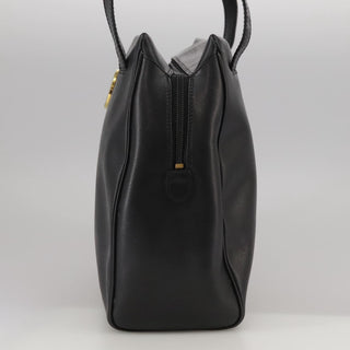 Celine Circle Logo Handbag Leather