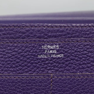 Hermes Dogon Duo Combined Wallet Leather
