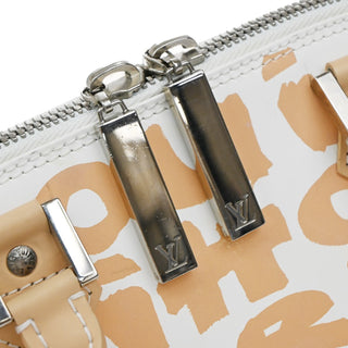 Louis Vuitton Alma Handbag Limited Edition Graffiti Leather