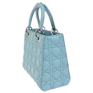 Christian Dior Lady Dior Bag Leather