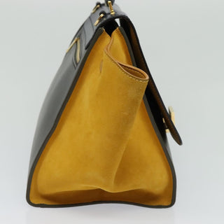 Celine Trapeze Bag Leather with Suede