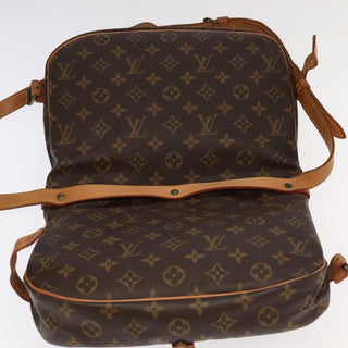 Louis Vuitton Saumur Handbag Monogram Canvas