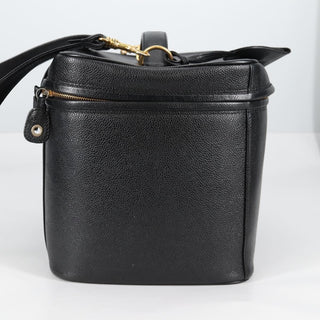 Chanel Vintage Timeless Vanity Case Caviar