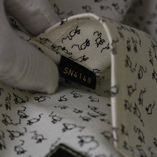 Louis Vuitton Alma Souple Handbag Limited Edition Grace Coddington Catogram Canvas and Calfskin