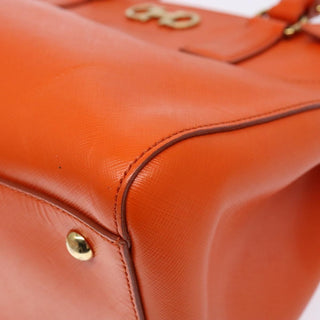 Salvatore Ferragamo Batik Tote Leather
