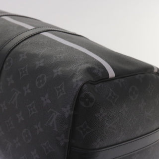 Louis Vuitton Keepall Bandouliere Bag Flash Fragment Monogram Eclipse Canvas