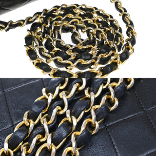 Chanel Vintage Square Classic Flap Bag Quilted Lambskin