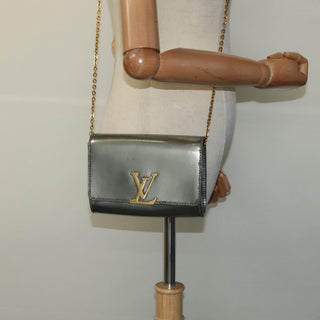 Louis Vuitton Chain Louise Clutch Patent
