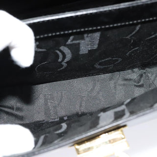 Salvatore Ferragamo Gancini Convertible Top Handle Bag Leather