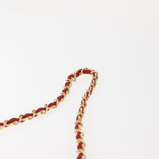 Chanel Vintage Tassel Full Flap Shoulder Bag Quilted Suede