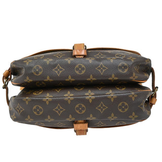 Louis Vuitton Saumur Handbag Monogram Canvas