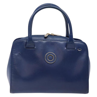 Celine Circle Logo Handbag Leather
