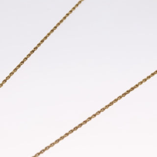 Christian Dior CD Pendant Necklace Metal and Crystals