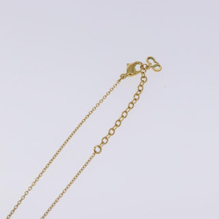 Christian Dior CD Heart Necklace Metal