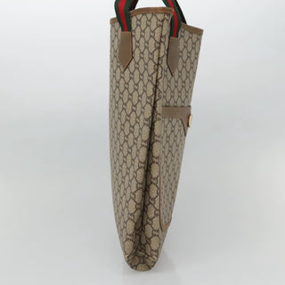 Gucci Vintage Web Strap Tote GG Coated Canvas