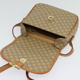 Celine Vintage Macadam Shoulder Bag Canvas