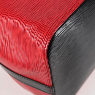 Louis Vuitton Bicolor Petit Noe Handbag Epi Leather