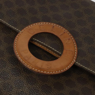 Celine Macadam Shoulder Bag PVC Leather