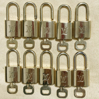 Louis Vuitton Cadenas Bag Charm Gold-plated