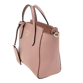 Gucci Swing Crossbody Bag Pebbled Leather