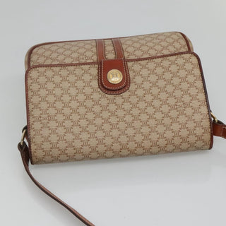 Celine Macadam Shoulder Bag PVC Leather