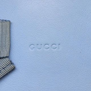 Gucci GG Ribbon Tote Leather