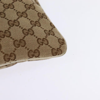 Gucci Flat Messenger Bag GG Canvas