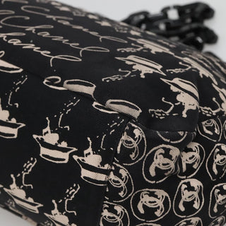 Chanel Resin Tote Printed Canvas