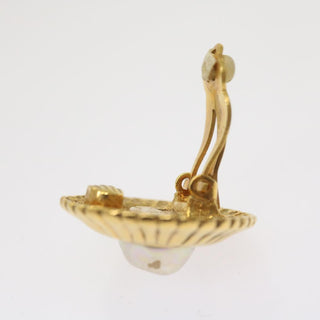 Chanel Vintage CC Clip-On Earrings Metal