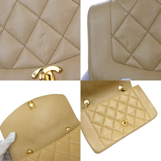 Chanel Vintage Diana Flap Bag Quilted Lambskin