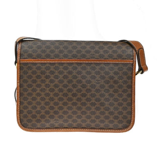 Celine Macadam Shoulder Bag Leather